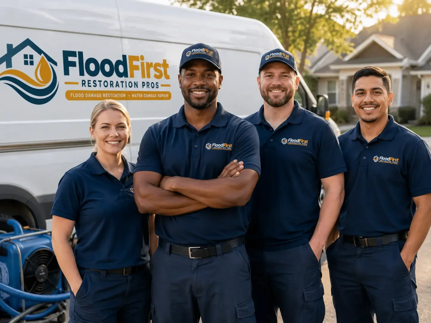 Flood Damage Restoration company in Mountain View, HI